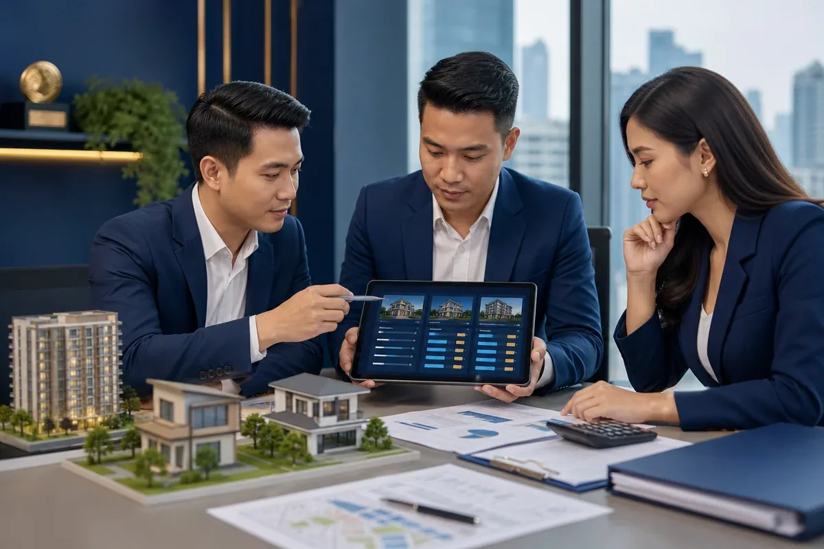 Phương pháp so sánh và điều chỉnh yếu tố khác biệt trong định giá bất động sản