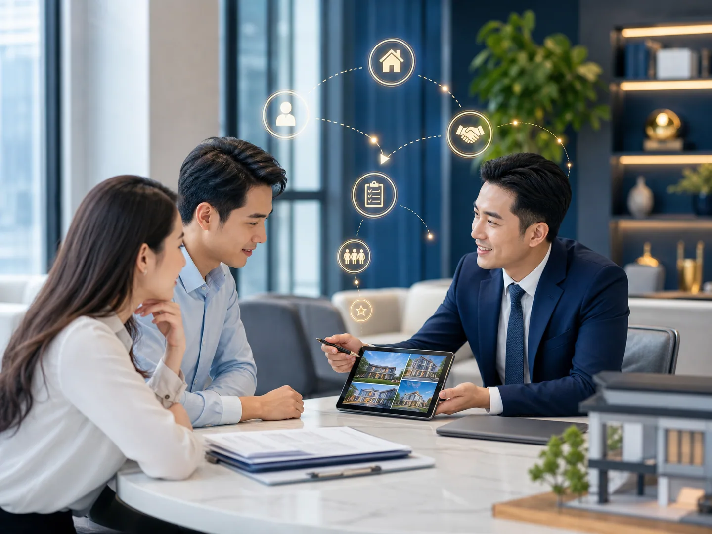 Kỹ năng tư vấn khách hàng bất động sản trong khóa học môi giới chuyên nghiệp