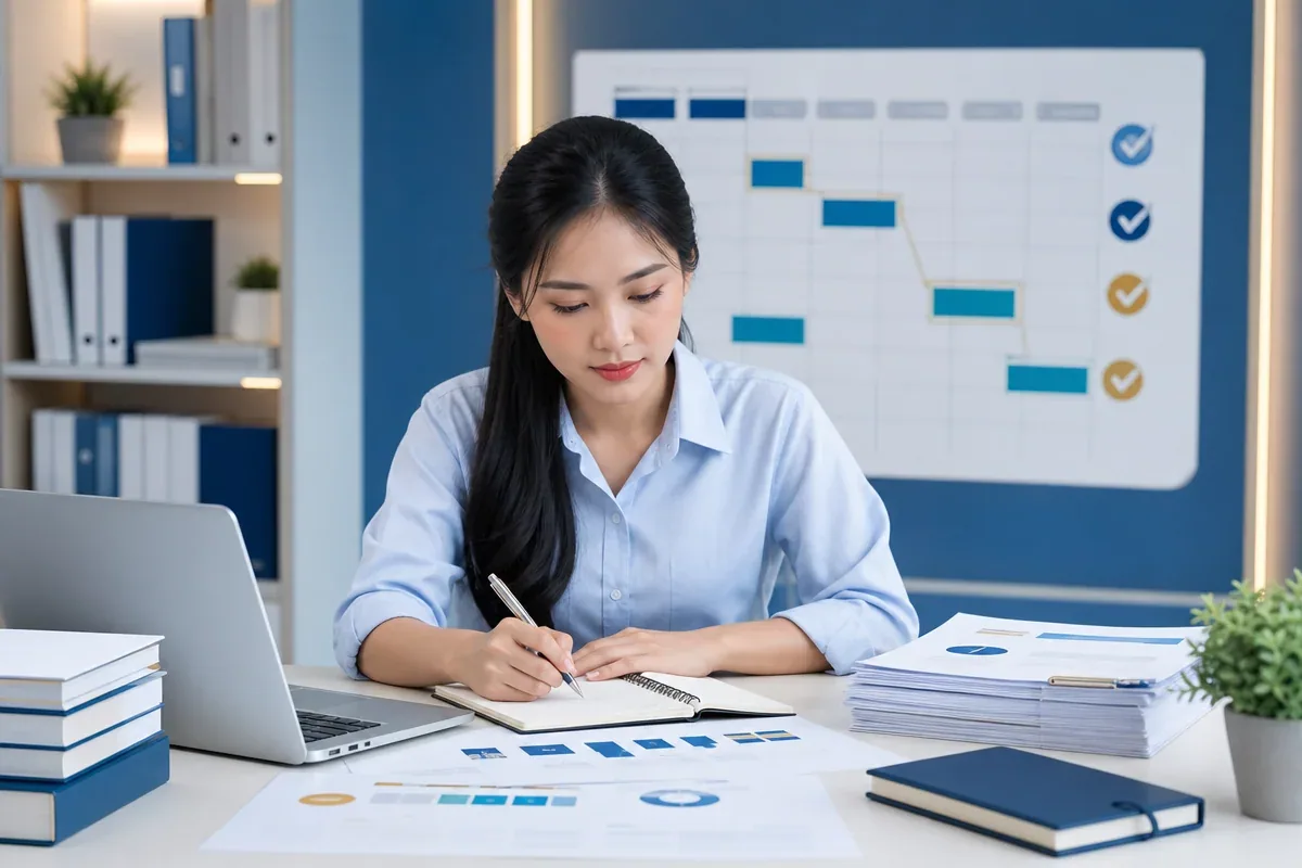Lộ trình ôn thi chứng chỉ nghiệp vụ đấu thầu với kế hoạch học tập không chữ