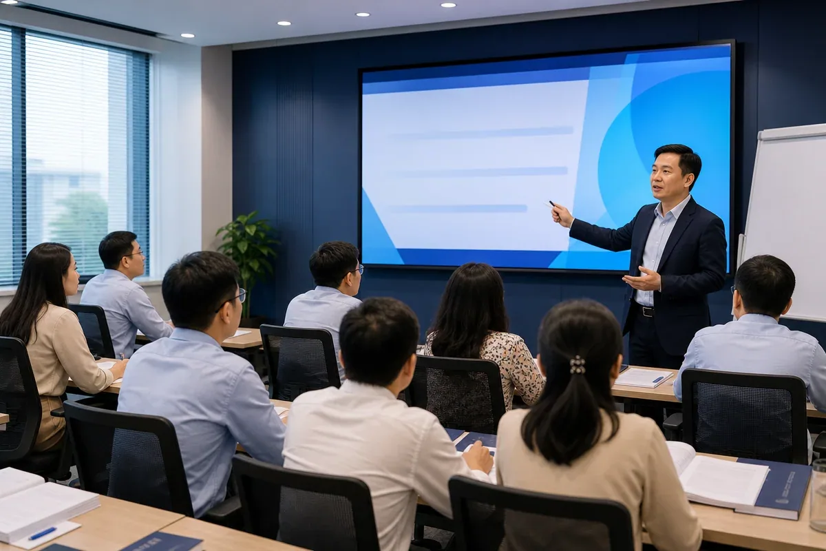 Lớp ôn thi chứng chỉ nghiệp vụ đấu thầu với giảng viên và học viên Việt Nam