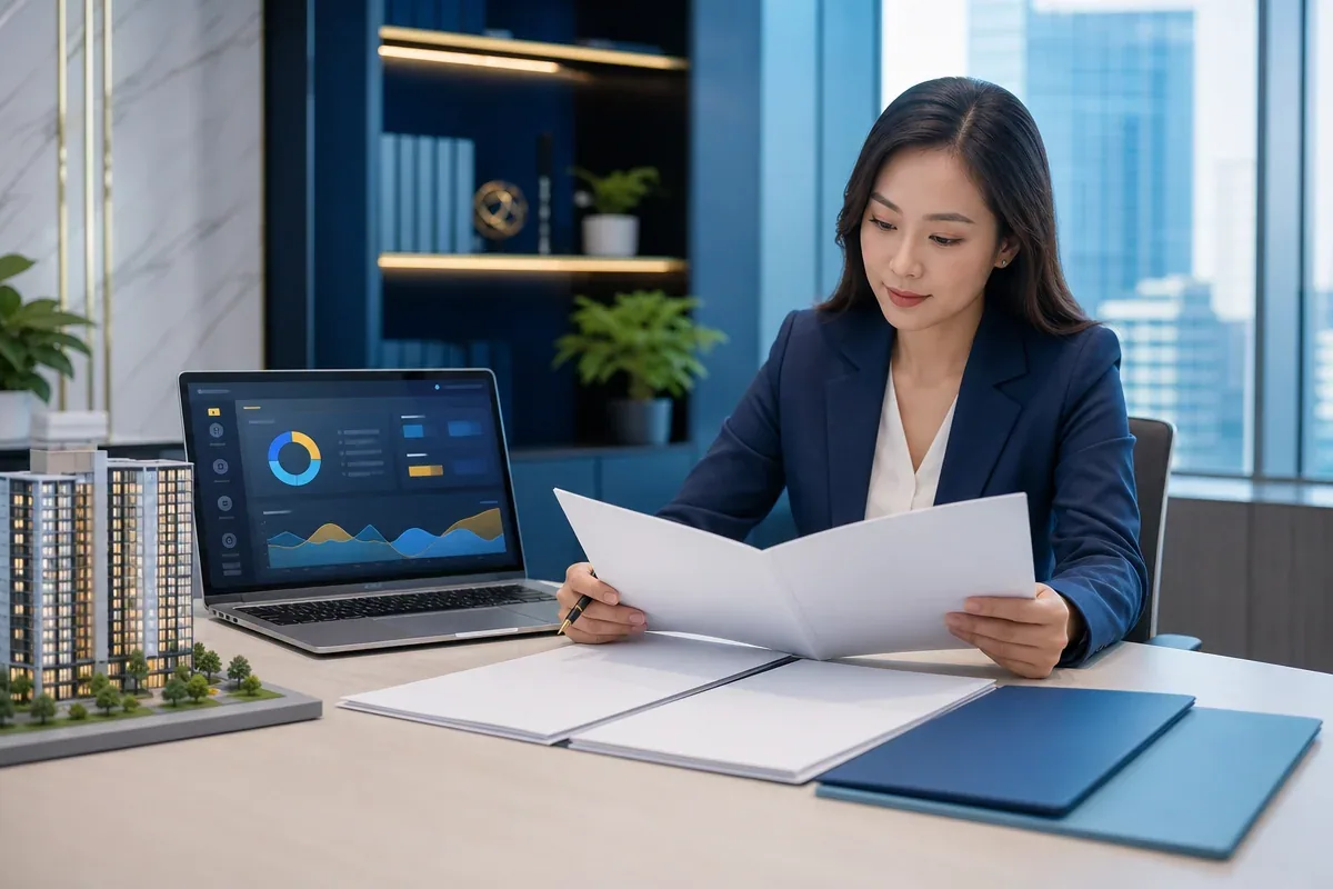 Hồ sơ sản phẩm và dữ liệu khách hàng trong quản lý sàn giao dịch bất động sản
