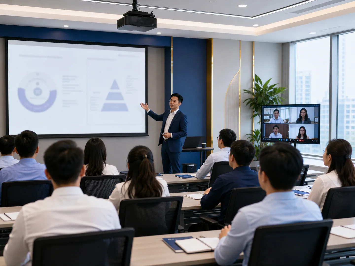 Lớp đào tạo nội bộ doanh nghiệp theo hình thức trực tiếp và online