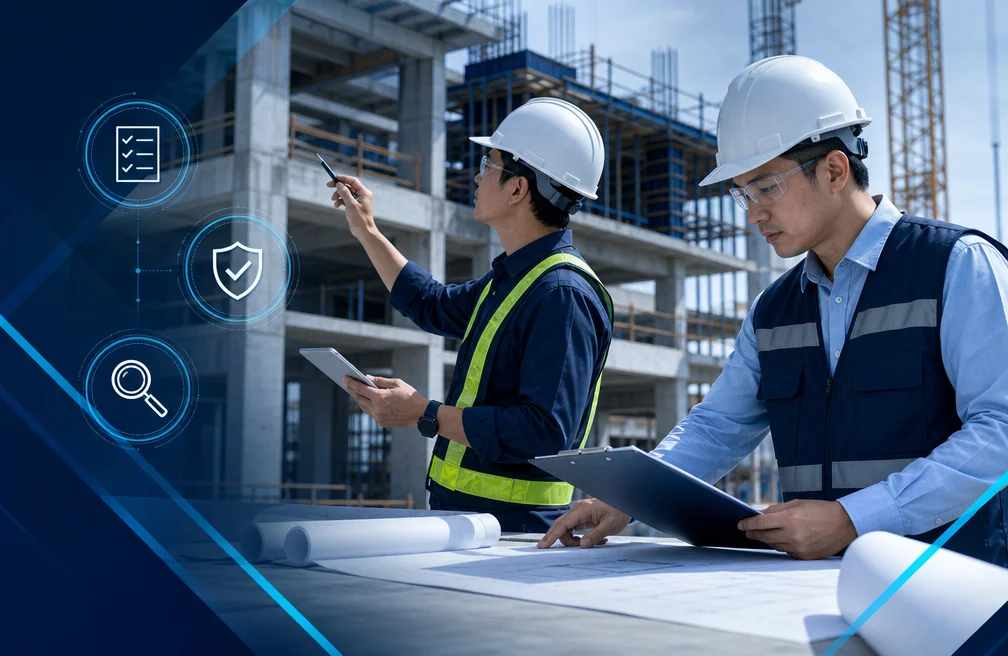 Giám sát thi công kiểm tra chất lượng công trình và hồ sơ kỹ thuật