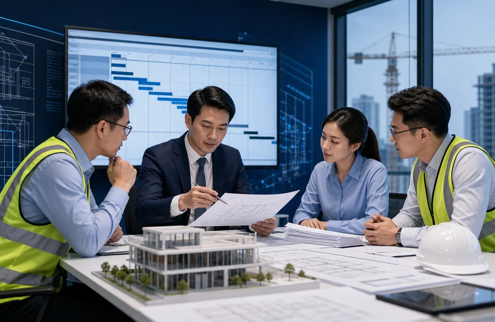 Khóa học quản lý dự án xây dựng với bản vẽ, tiến độ và hồ sơ công trình