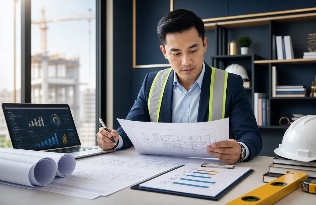 Tư vấn giám sát xây dựng rà soát hồ sơ kỹ thuật và checklist chất lượng